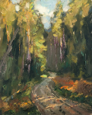 Meža ceļš pēcpusdienā